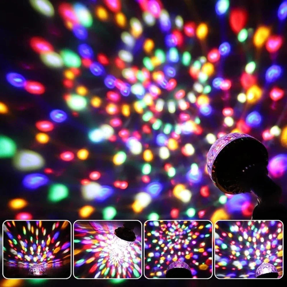 DiscoFlare™ Bombilla giratoria