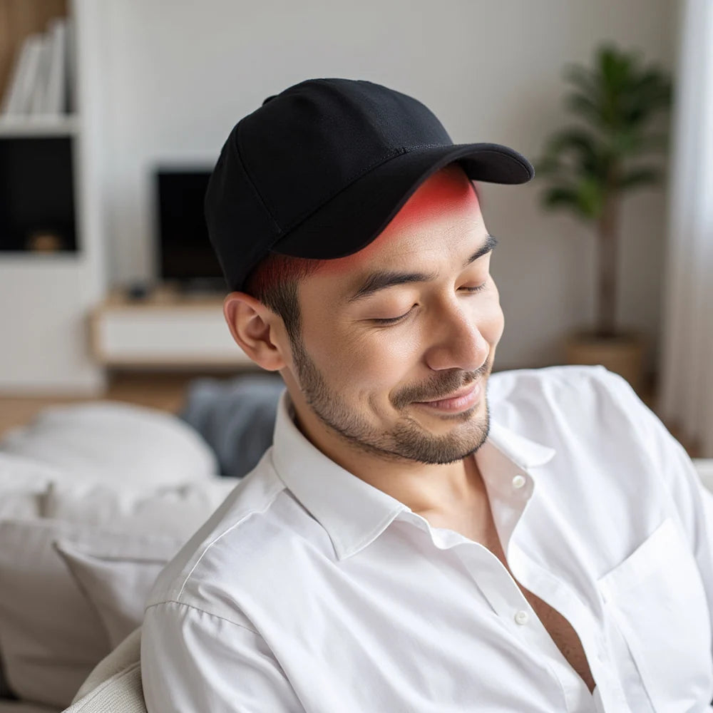 LumaDerm™ Gorra de crecimiento capilar con terapia de luz roja