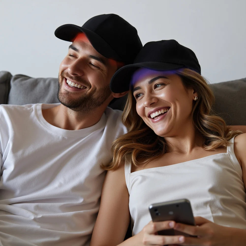 LumaDerm™ Gorra de crecimiento capilar con terapia de luz roja