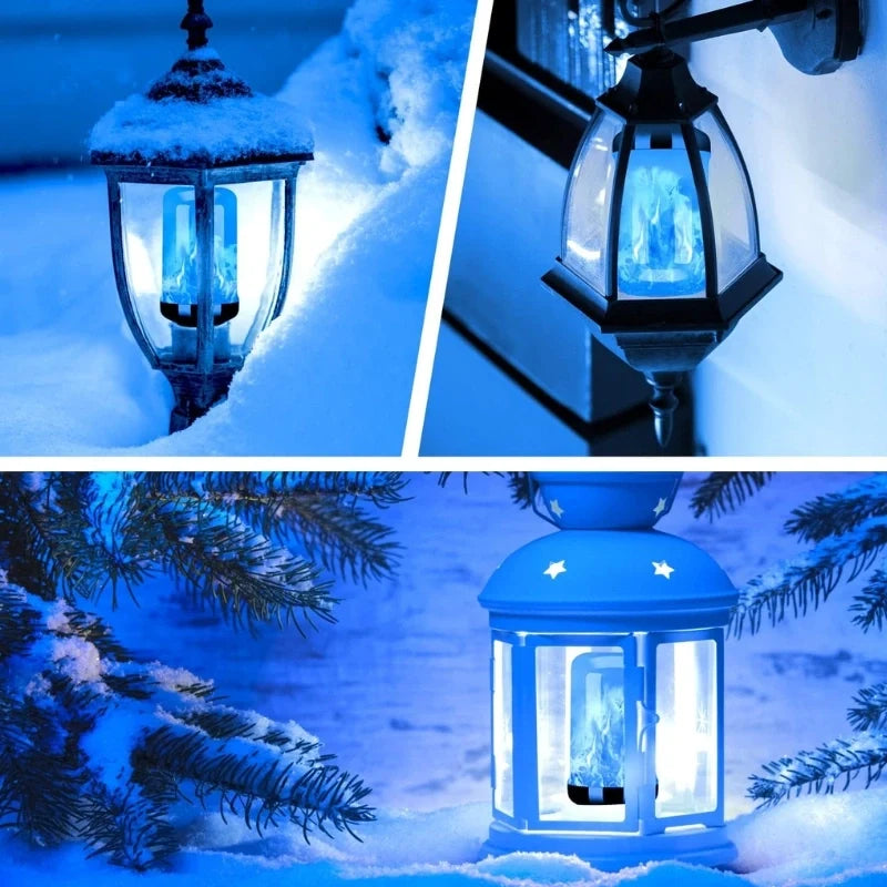 Bombilla LED con efecto llama
