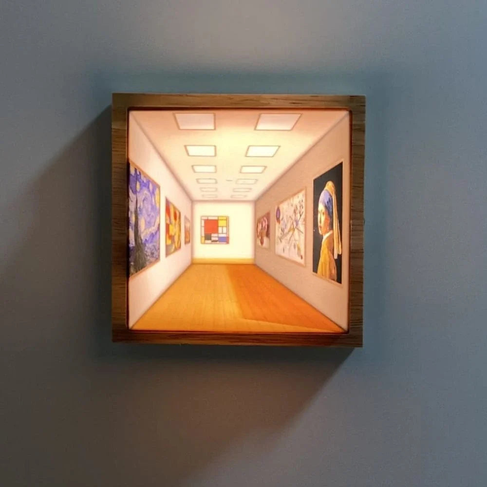 3D illusion art lamp