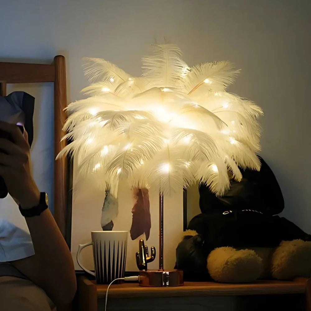 Palmera de plumas
