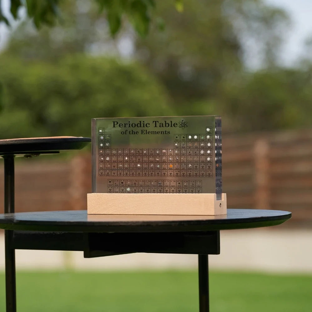 Tabla periódica de elementos reales