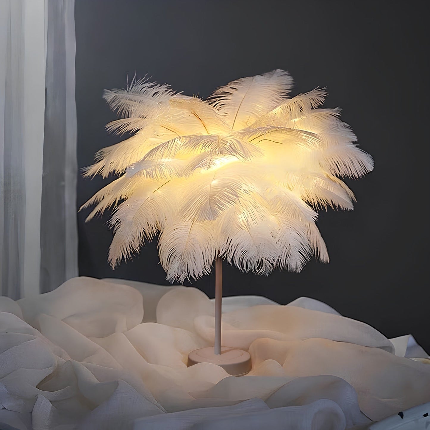 Palmera de plumas