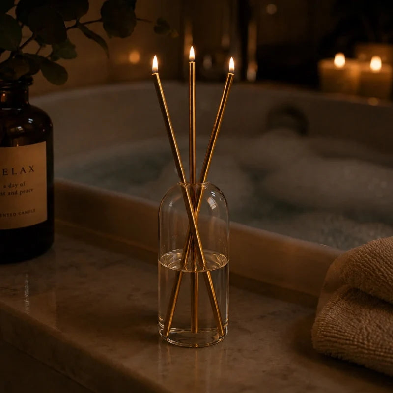 Everlasting Flame™ Velas de aceite recargables