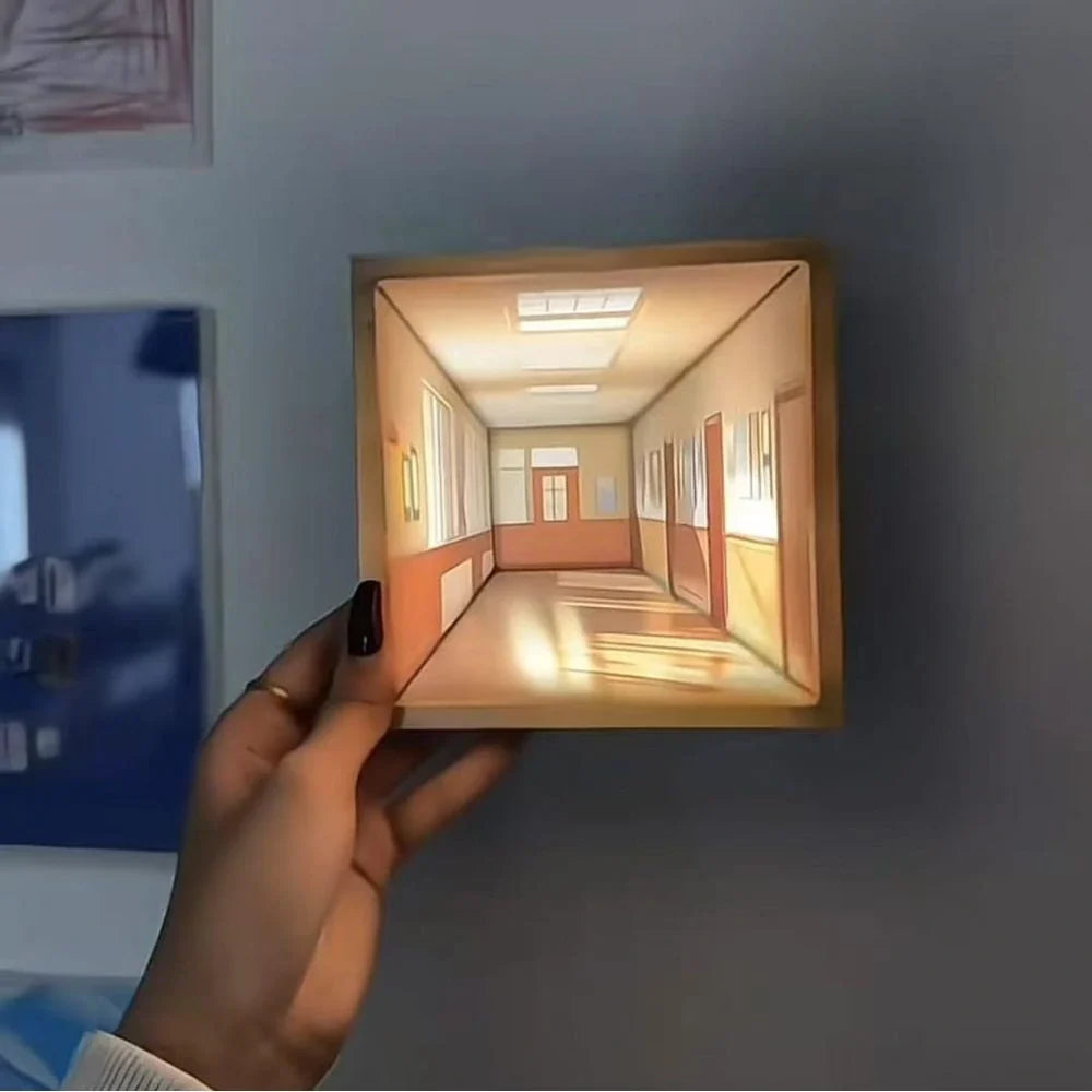 3D illusion art lamp