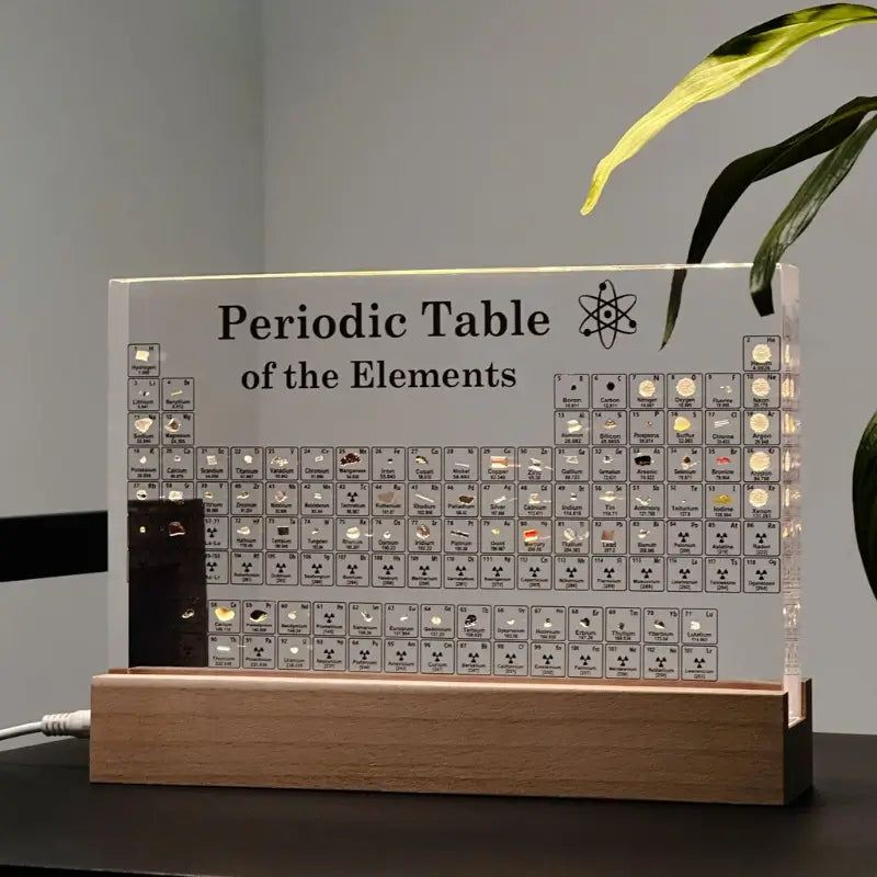 Tabla periódica de elementos reales