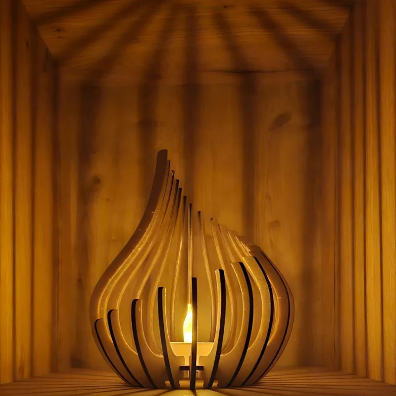 GlimmerDrop™ Candlestick Holder