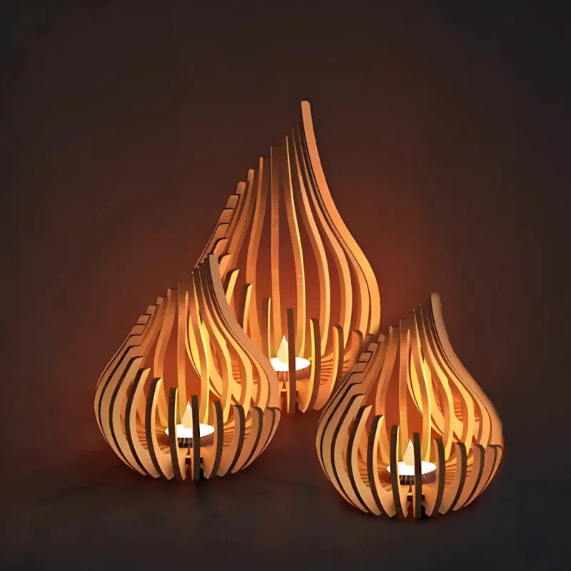 GlimmerDrop™ Candlestick Holder