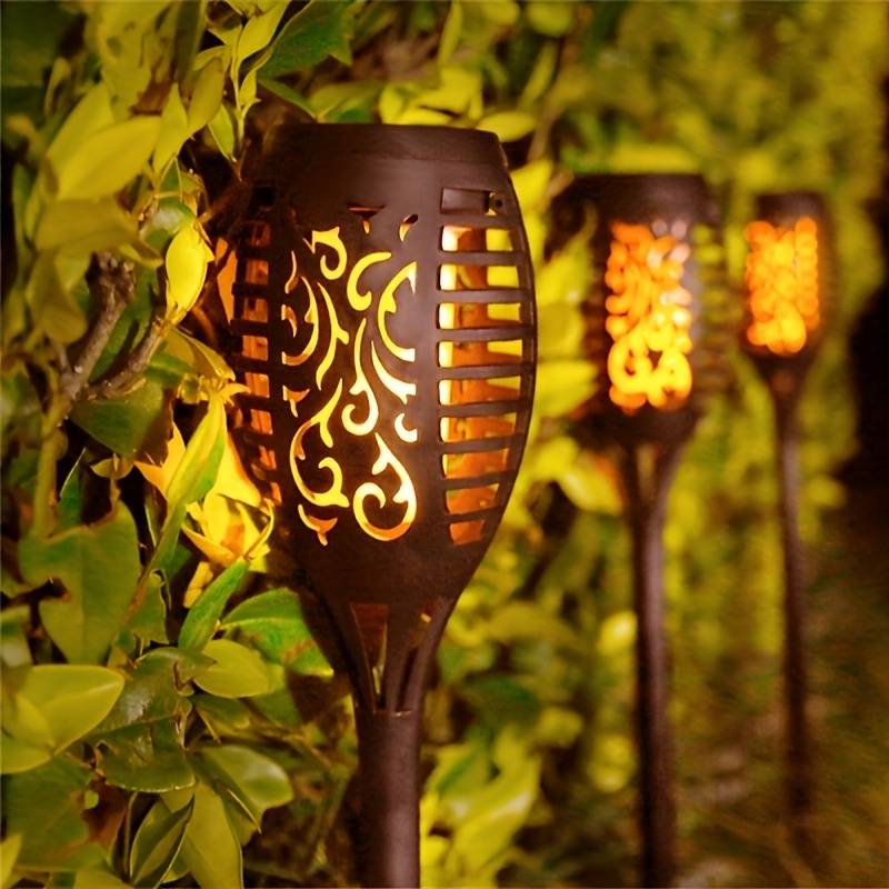Antorcha solar para exteriores