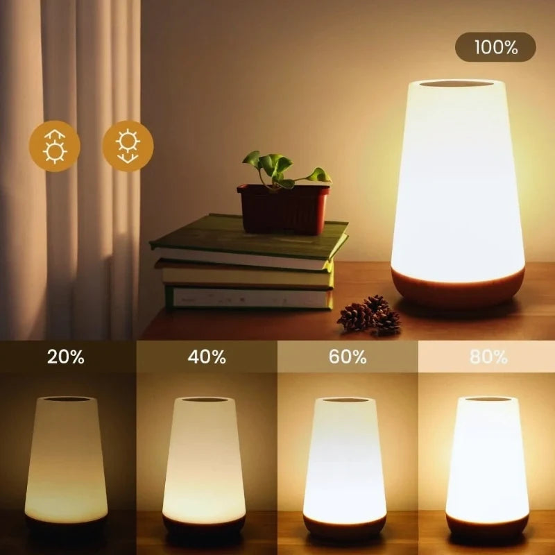 Luz nocturna de toque mágico