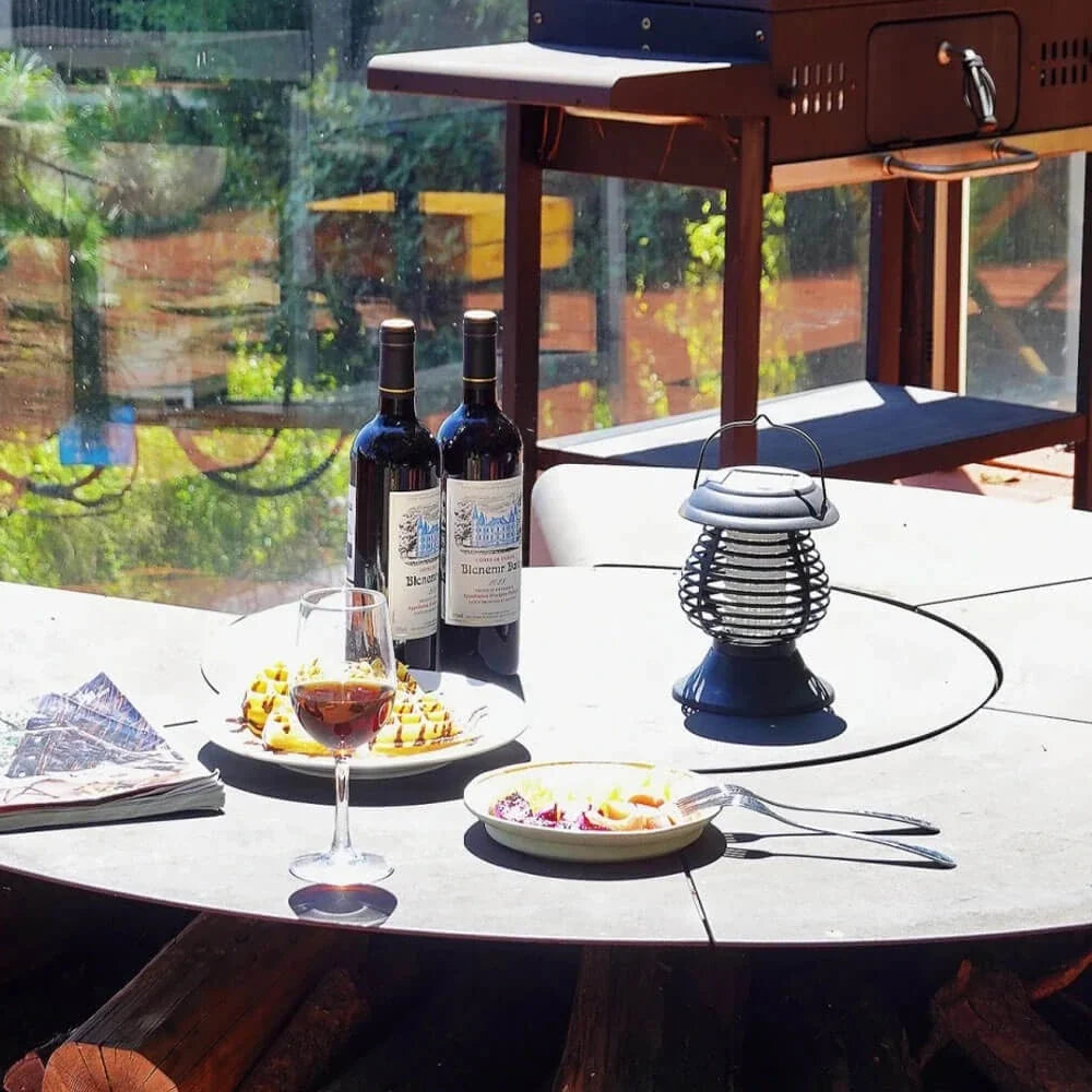 Solar mosquito repellent lantern