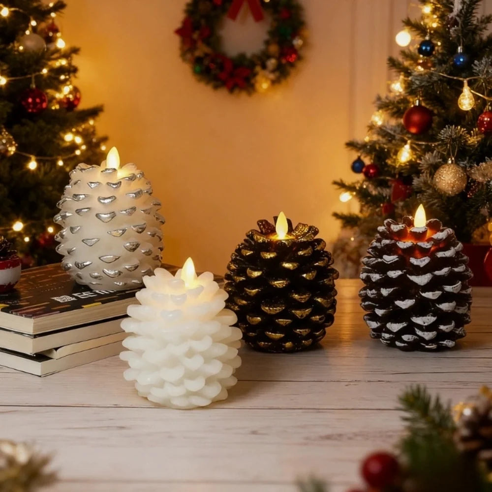 ForestHearth™ Flameless Pineapple Candles