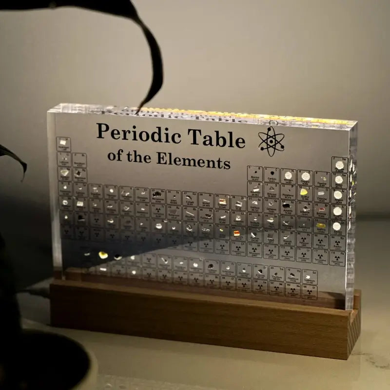 Tabla periódica de elementos reales