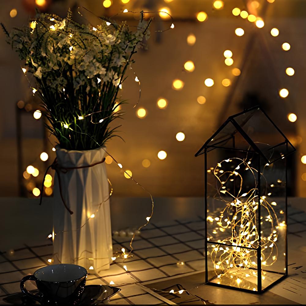 Solar fairy string lights