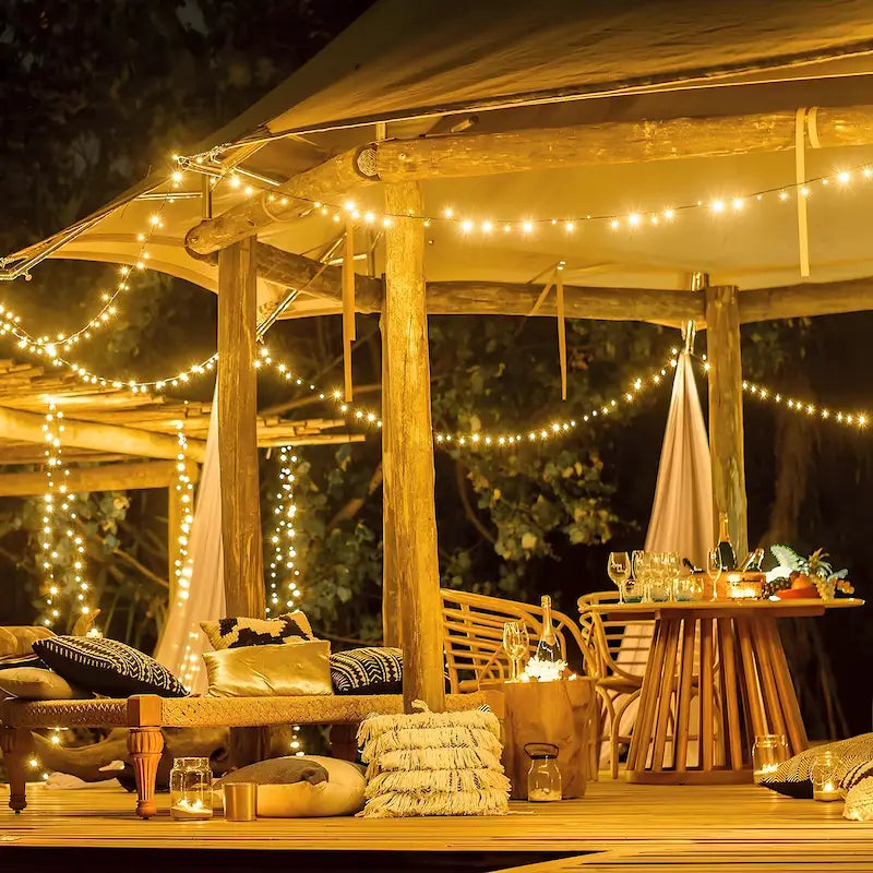 Solar fairy string lights