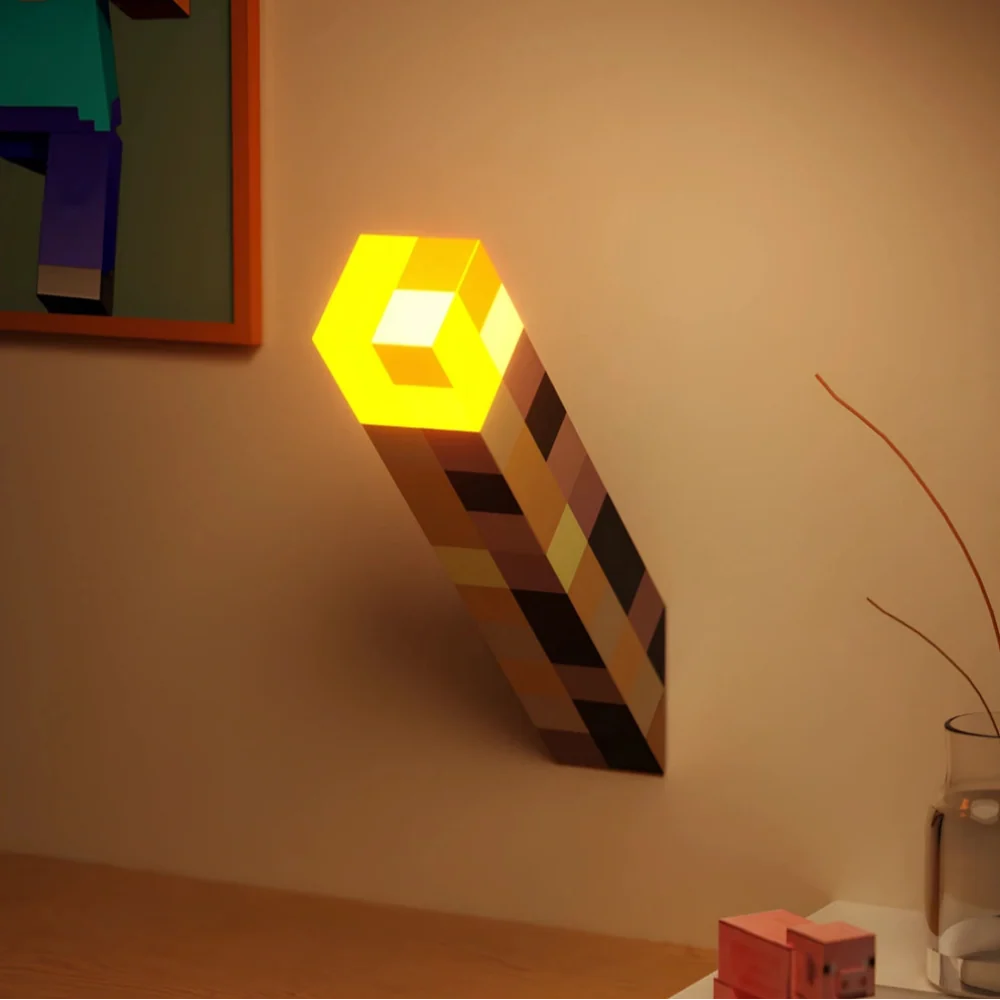 Retro game torch light