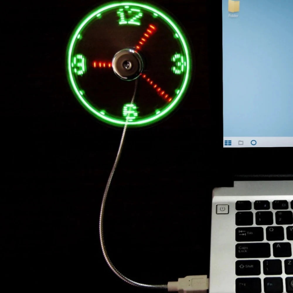 TimeGlow™ Ventilador con reloj