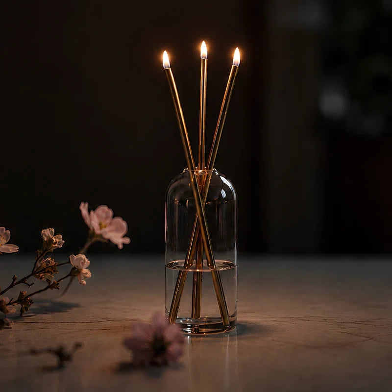 Everlasting Flame™ Velas de aceite recargables