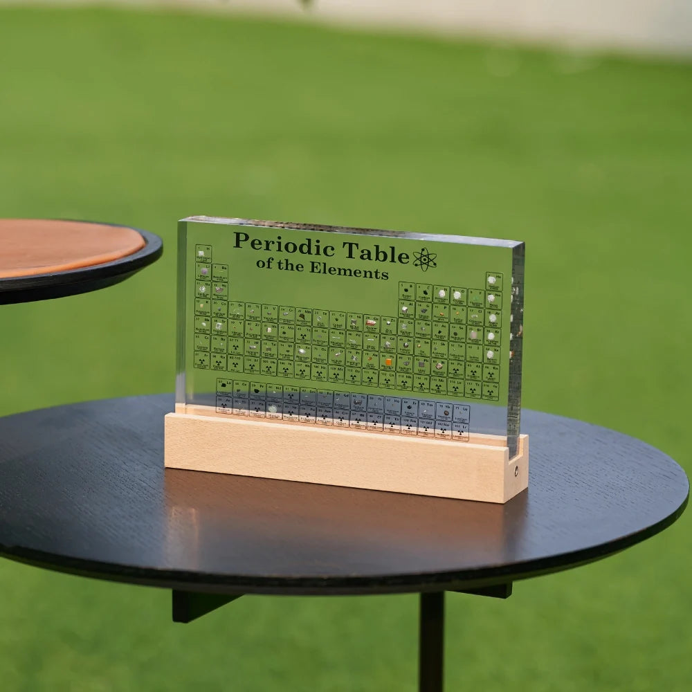 Tabla periódica de elementos reales