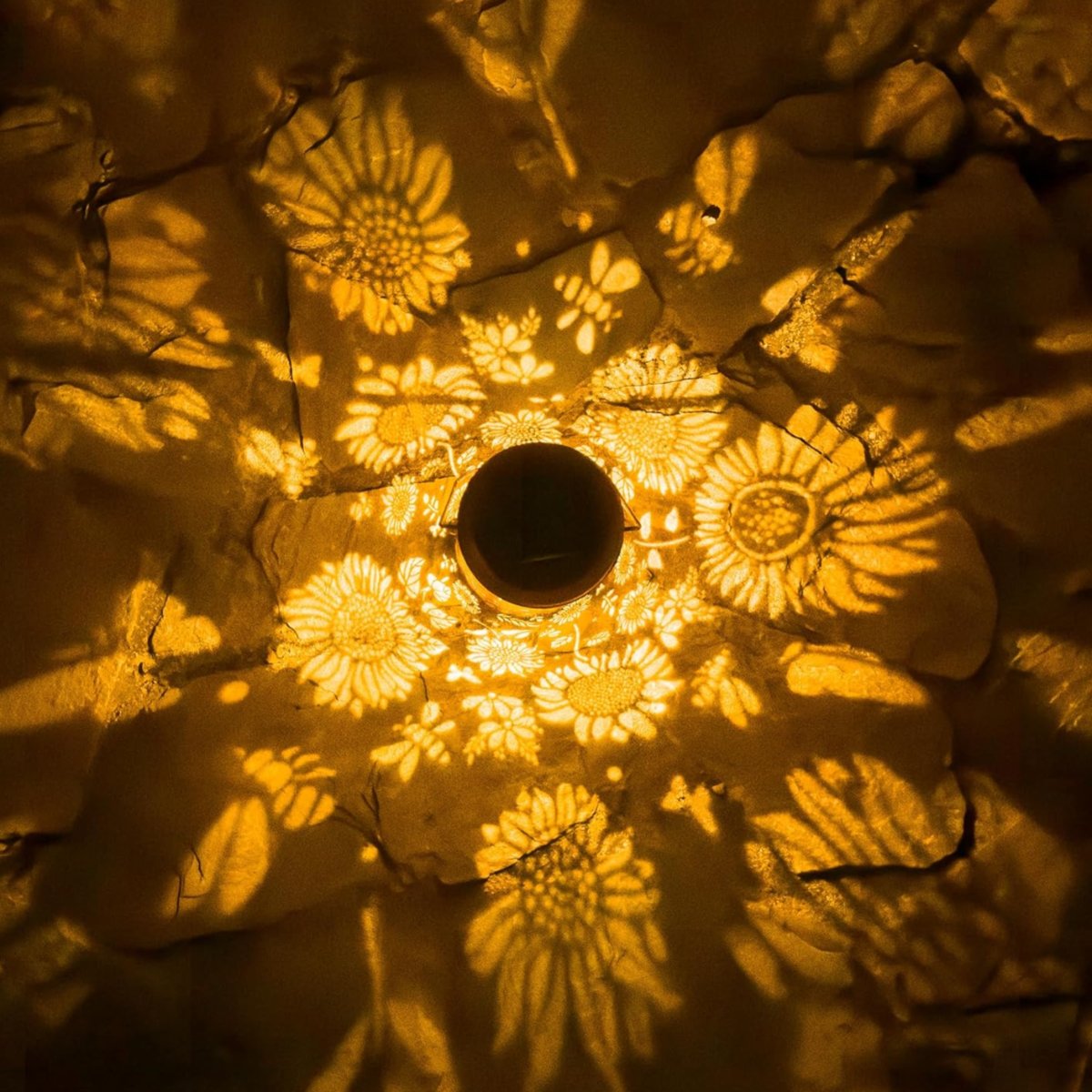 Lámpara solar con diseño