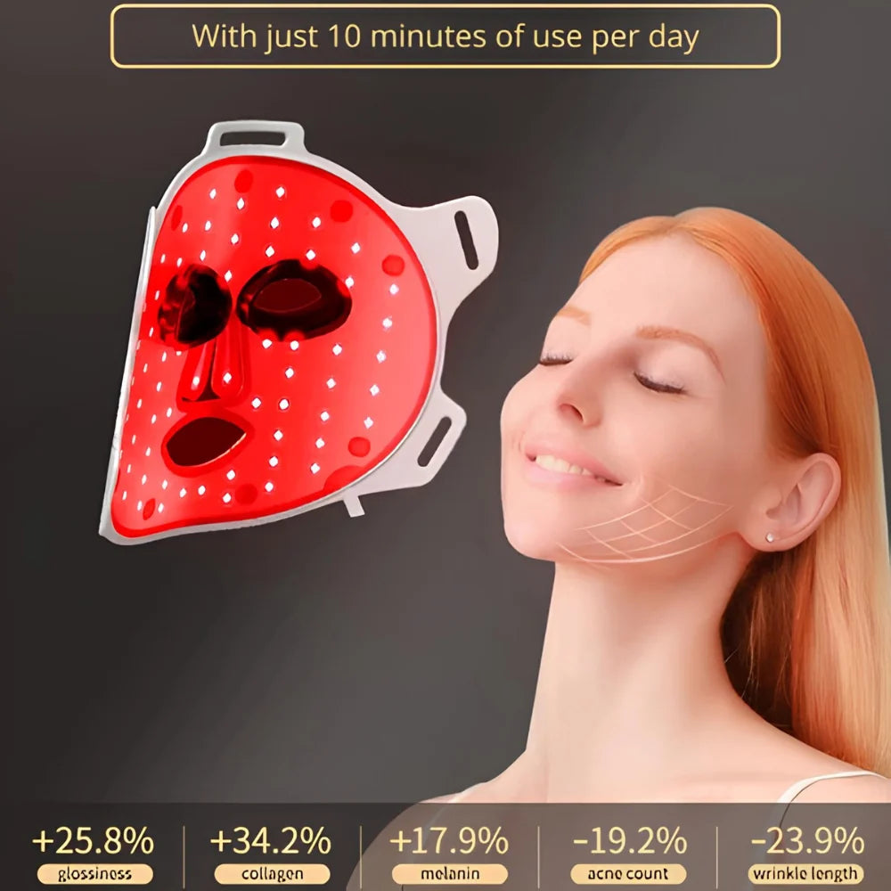 LumaDerm™ Mascarilla facial terapia de luz roja