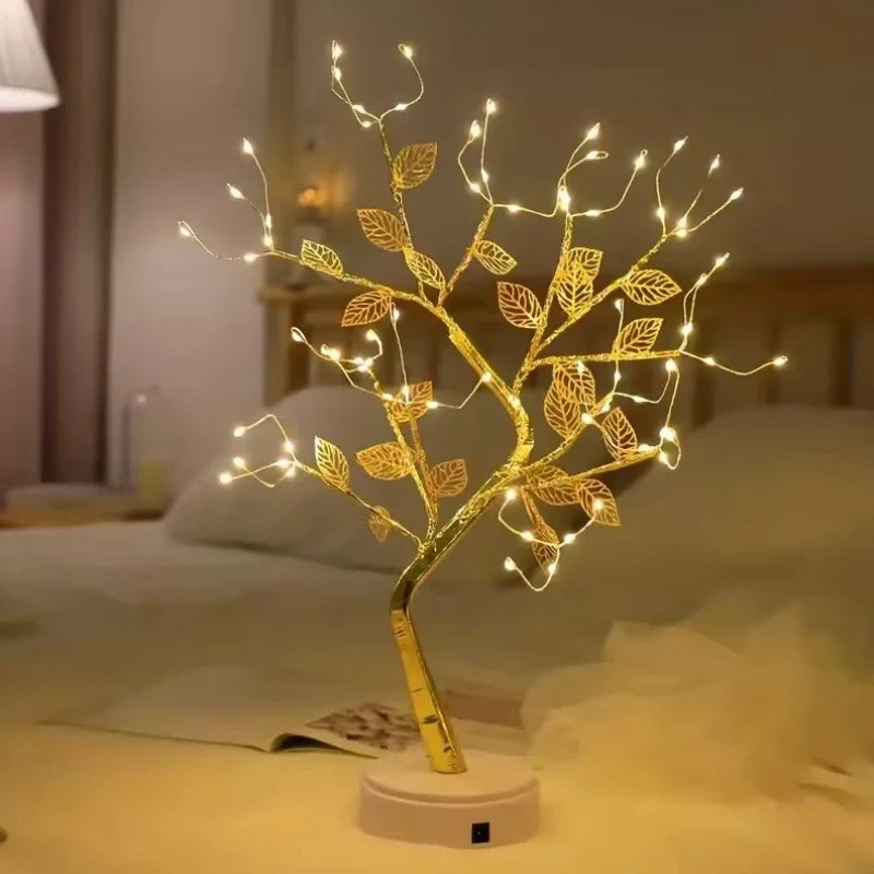 Árbol de hojas doradas