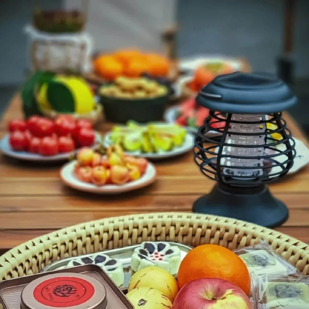 Solar mosquito repellent lantern