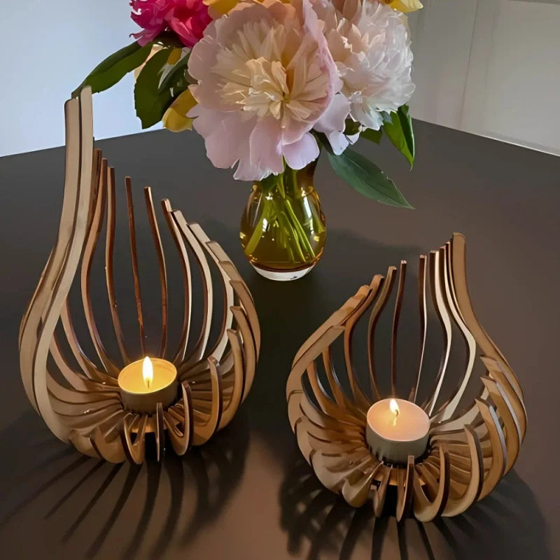 GlimmerDrop™ Candlestick Holder