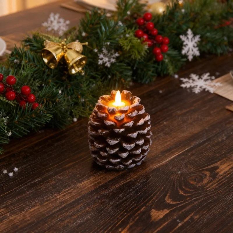 ForestHearth™ Flameless Pineapple Candles