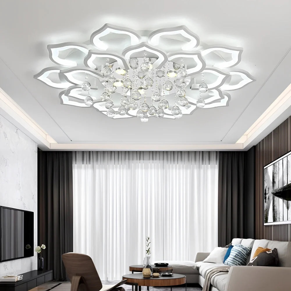 Lotus™ Candelabro de cristal