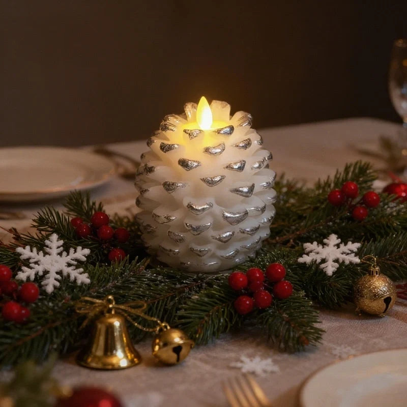 ForestHearth™ Flameless Pineapple Candles