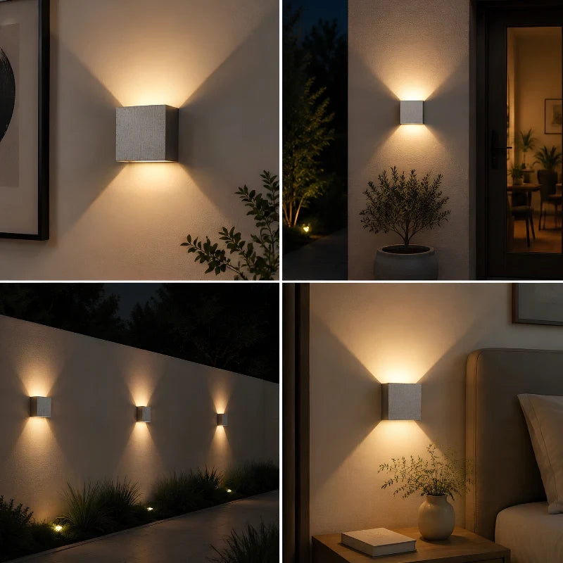 Lámpara de pared ajustable