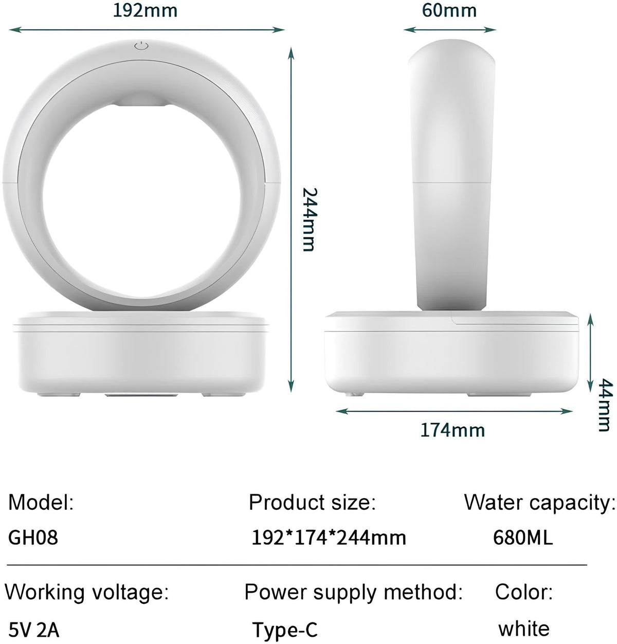 Levita™ Humidificador anti-gravedad