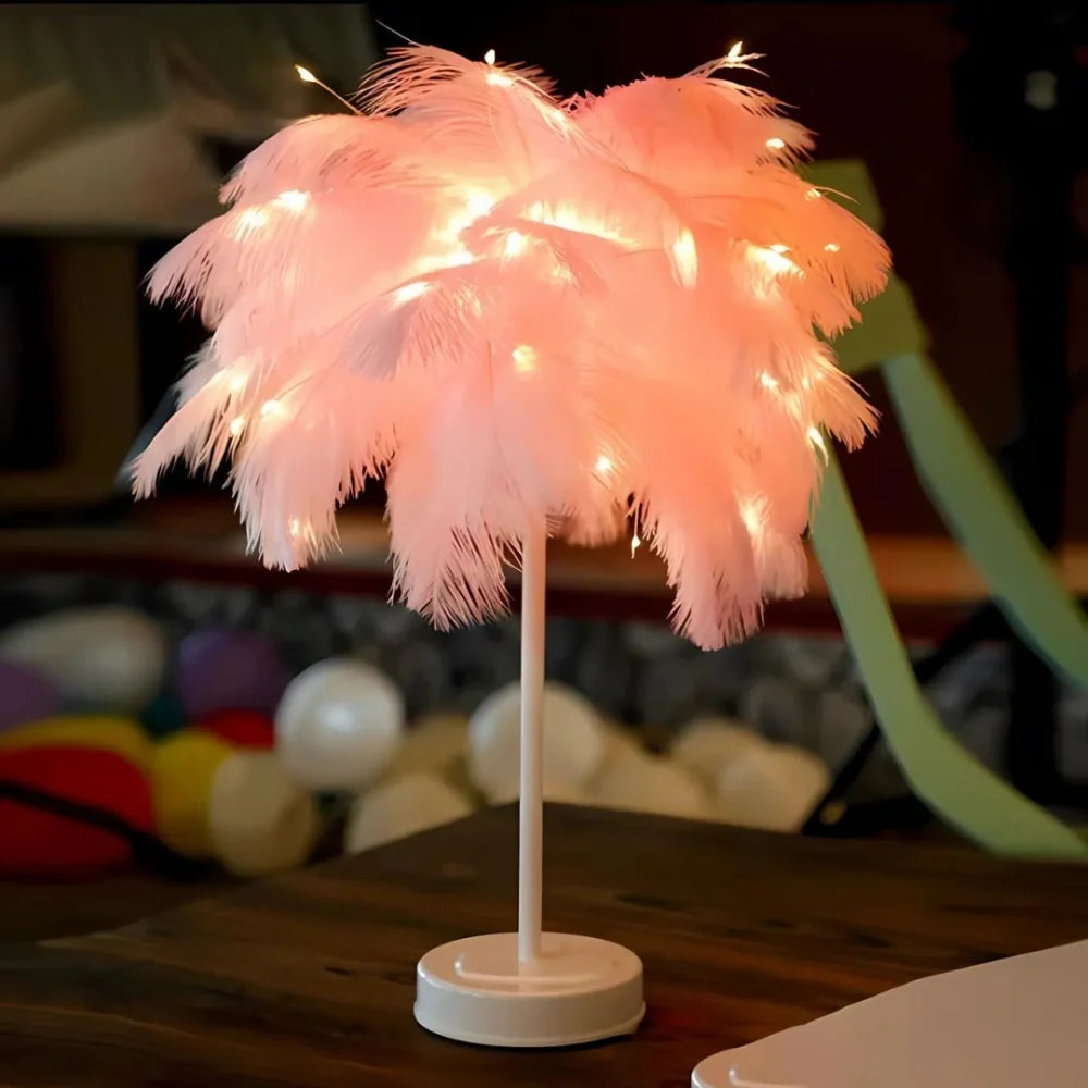 Palmera de plumas