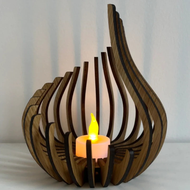 GlimmerDrop™ Candlestick Holder