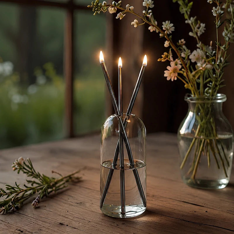 Everlasting Flame™ Velas de aceite recargables