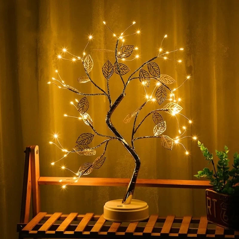 Árbol de hojas doradas