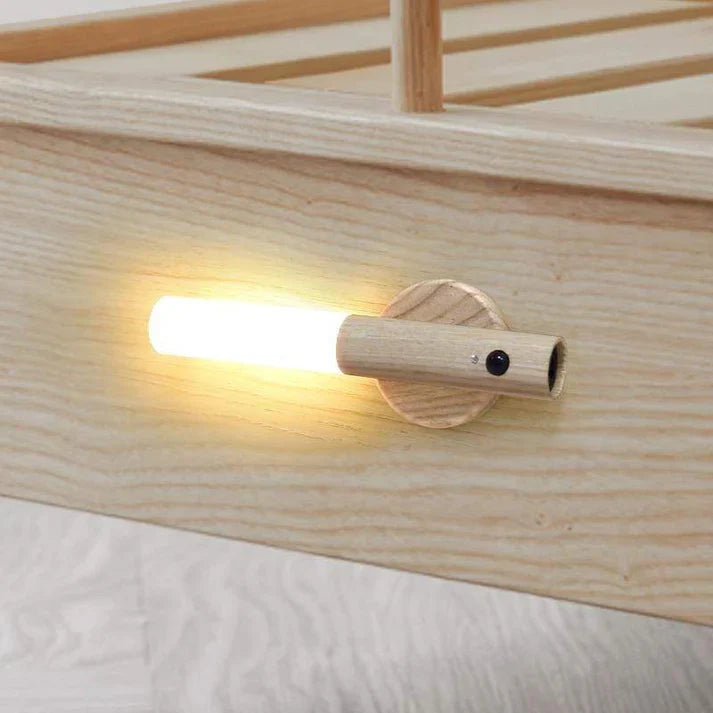 Modern torch with moving flame effect