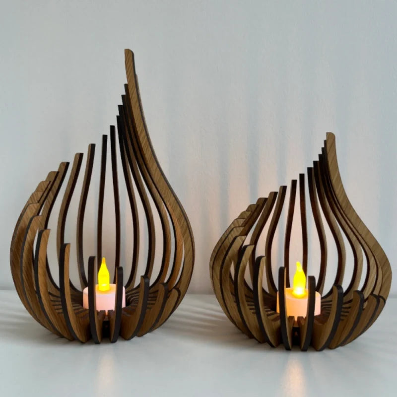GlimmerDrop™ Candlestick Holder