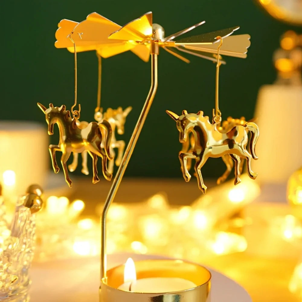 FlickerWaltz™ Candle Carousel