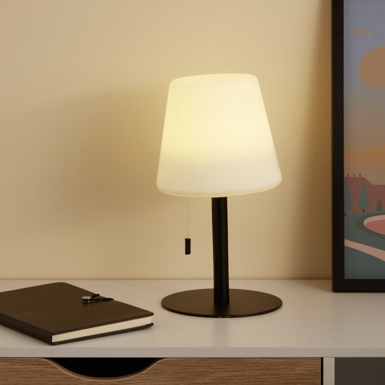 Lámpara de mesa moderna minimalista