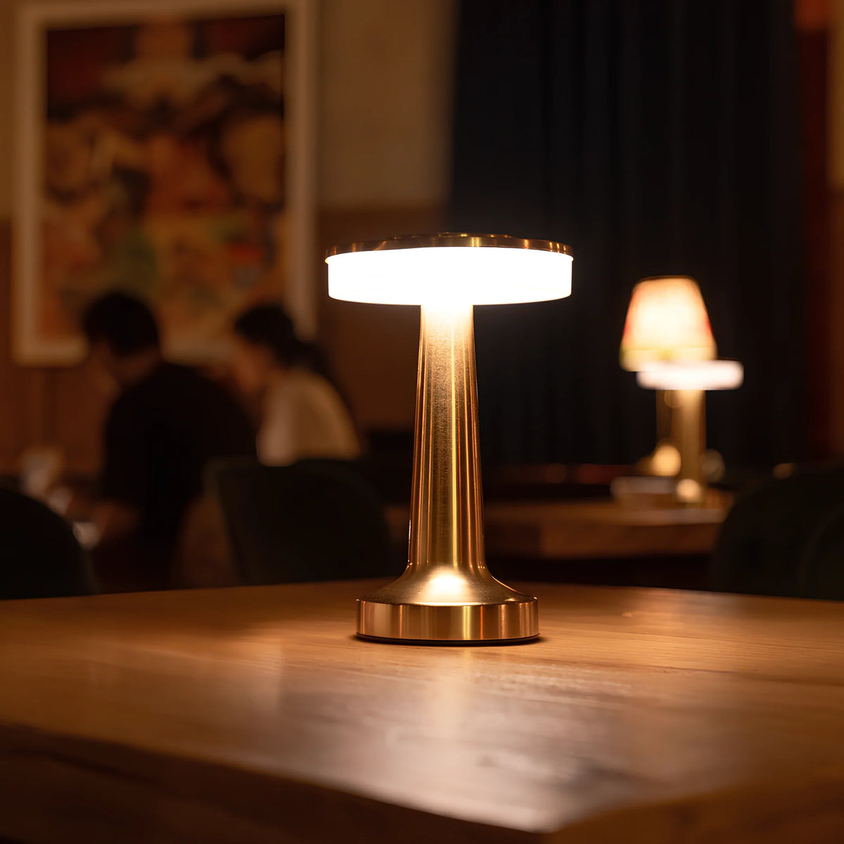 Lámpara de mesa retro para bar