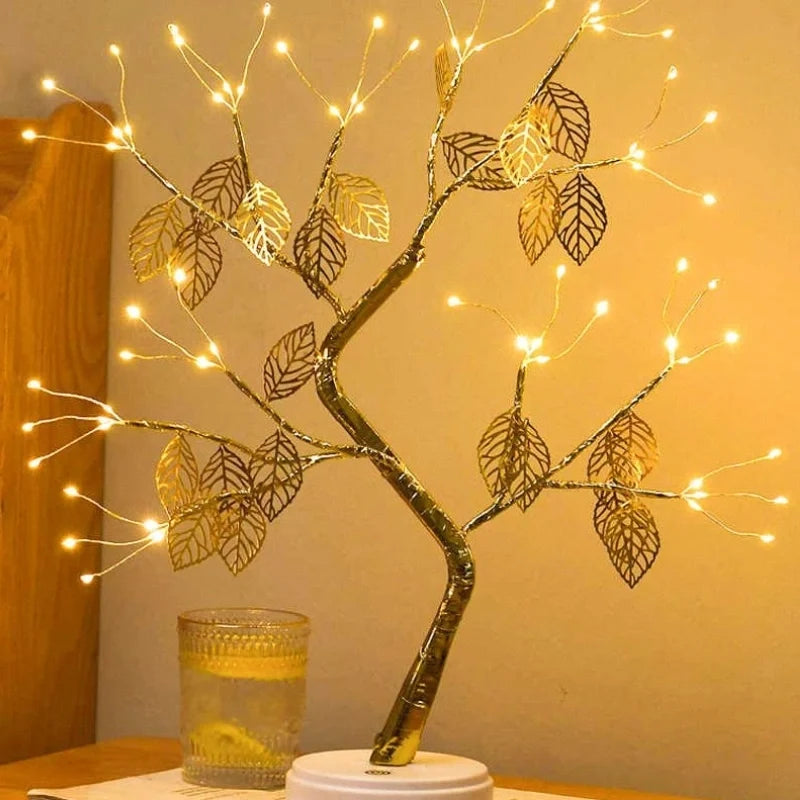 Árbol de hojas doradas