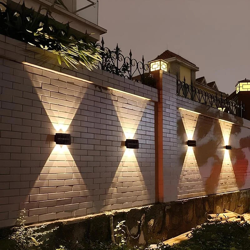 Aplique solar para pared