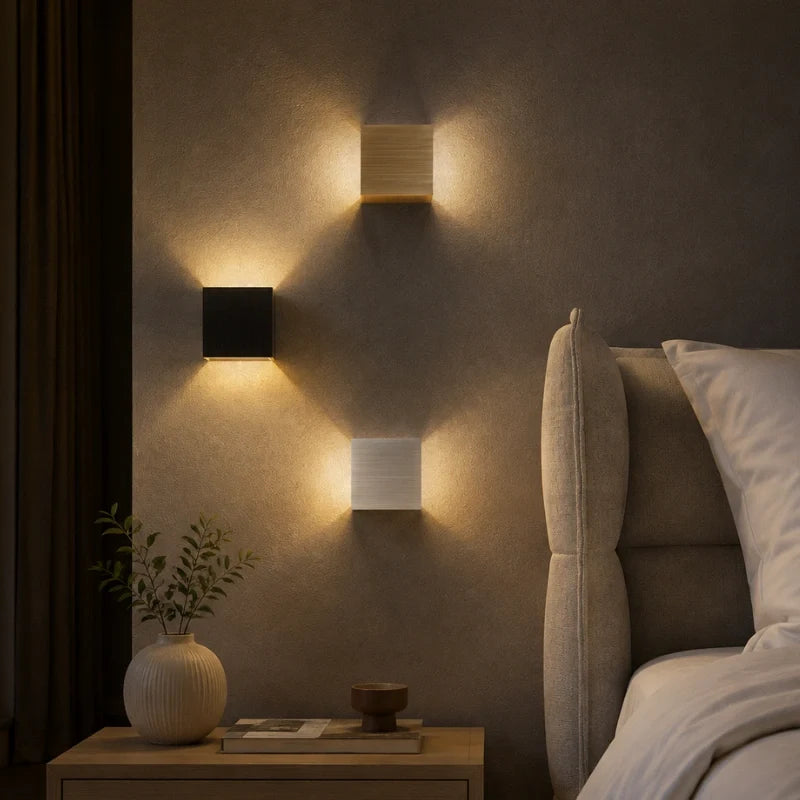Lámpara de pared ajustable