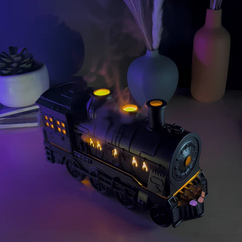 Humidificador locomotora de vapor