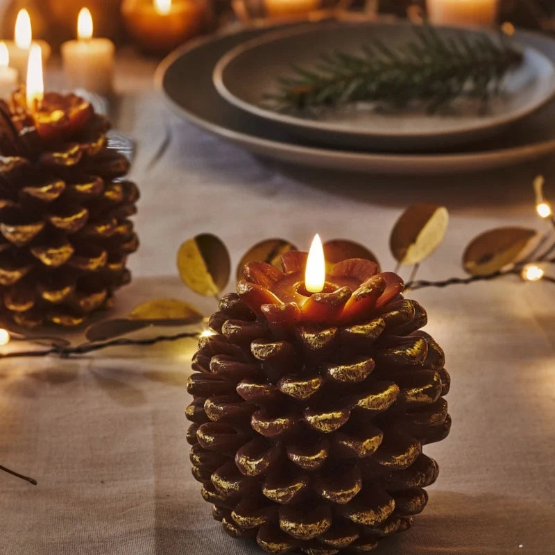 ForestHearth™ Flameless Pineapple Candles