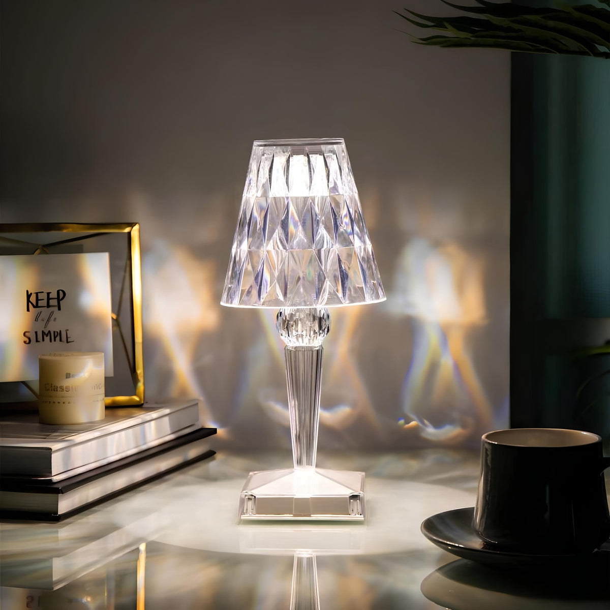 Shining Crystal Lamp