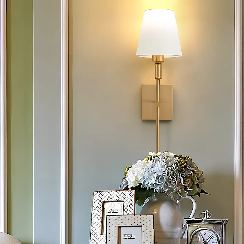 Lámpara de pared clásica elegante